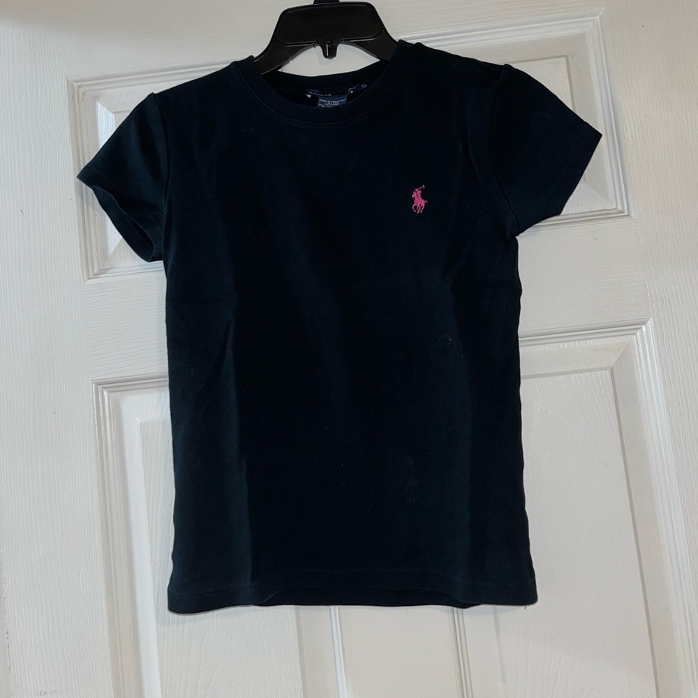 Black Ralph Lauren Sport Top. Juniors Size M